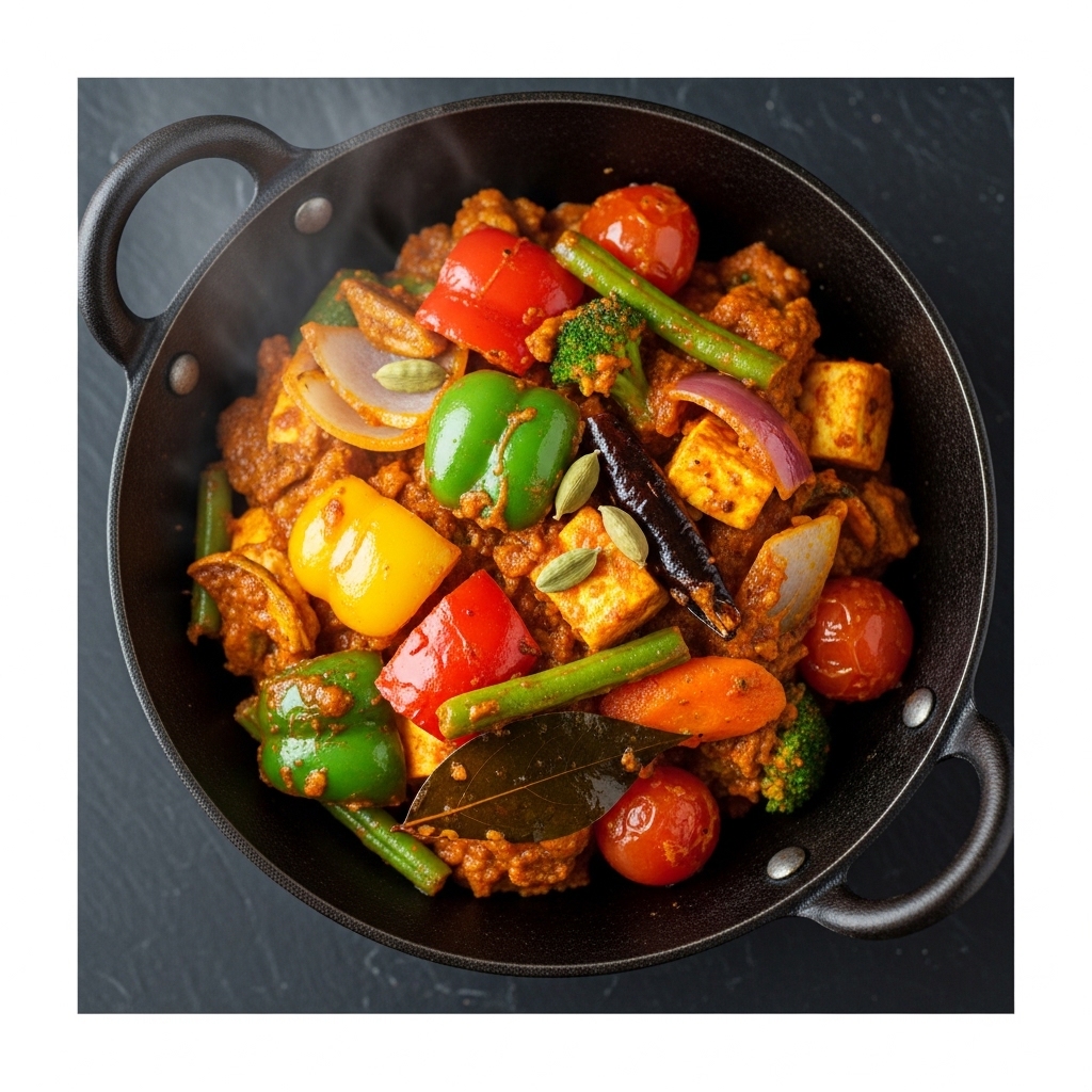 MIX VEGETABLES KADHAI